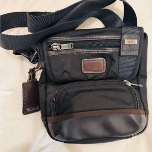 Tumi Black Crossbody Bag